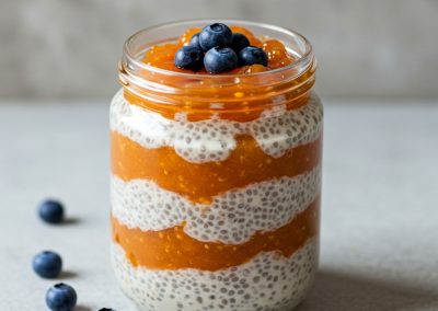 Cloudberry Chia Pudding